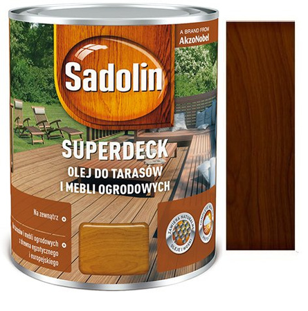 SADOLIN OLEJ SUPERDECK DO TARASÓW 2,5L PALISANDER