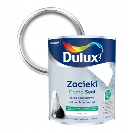 Dulux Plamy i Zacieki farba podkładowa Damp Seal primer biała 0,75L