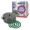 BROS Spirale Owadobójcze na Komary Meszki 6szt z Osłoną Dekoracyjną
