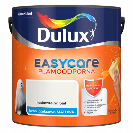 DULUX EASY CARE Nieskazitelna biel 2,5L