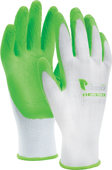 RĘKAWICE POLIESTROWE "LATEX FOAM G" 7" S-80701 STALCO GARDEN