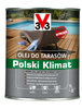 OLEJ DO TARASOW V33 na Polski Klimat Teak 1L