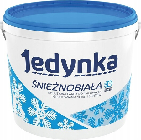 JEDYNKA EMULSJA Śnieżnobiała 10L