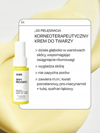 YOPE Skin Progress Korneoterapeutyczny Krem do Twarzy 50ml