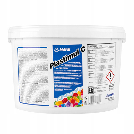 MAPEI HYDROIZOLACJA PLASTIMUL C 5 kg GRUNT