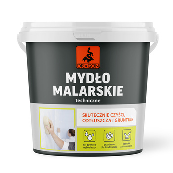 Mydło malarskie techniczne 40% czyści odtłuszcza gruntuje 800 g Dragon