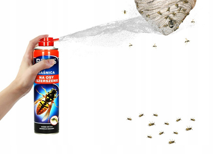 BROS Gaśnica Na Osy i Szerszenie Gniazda 300 ml - skuteczna ochrona