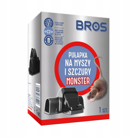 BROS - PUŁAPKA NA MYSZY I SZCZURY MONSTER