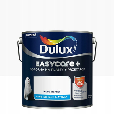 Farba lateksowa ścienna Dulux Neutralna Biel 2,5L