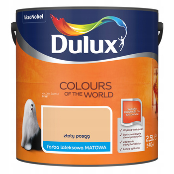 DULUX Farba lateksowa KŚ Złoty Posąg 2,5L