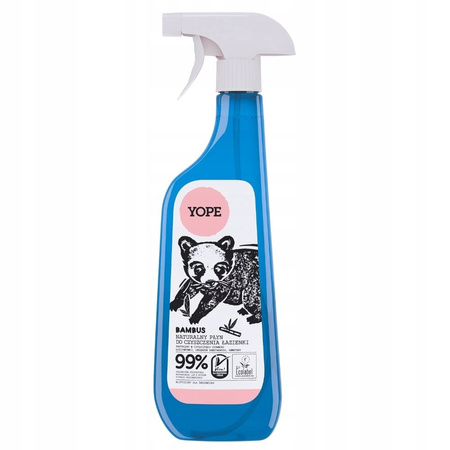 YOPE Płyn do łazienki Bambus, 750ml