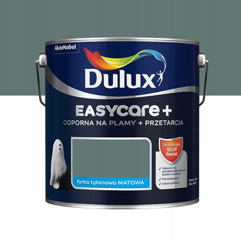 Dulux EasyCare+ Skandynawski Turkus 2,5L– Innowacyjna Farba Lateksowa z Właściwościami Tytanowymi