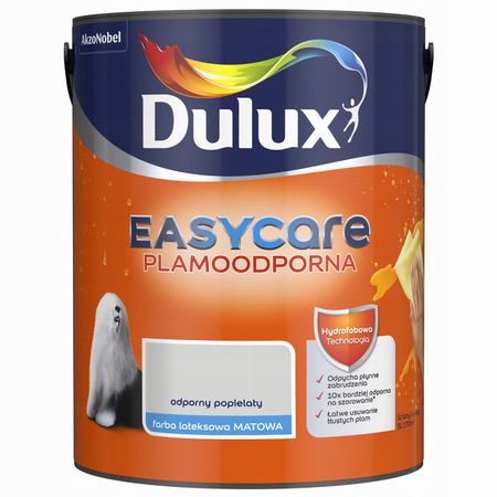 Farba akrylowa DULUX EASY CARE OdpornyPopielaty 5L