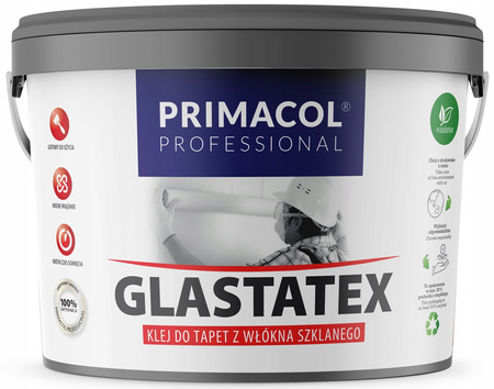 Klej do tapet z włókna szklanego PRIMACOL GLASTATEX 5 kg - mocny wydajny