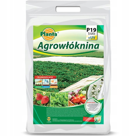 Planta Agrowłóknina okryciowa (zimowo-wiosenna) biała 1,6x10m 19g/m2