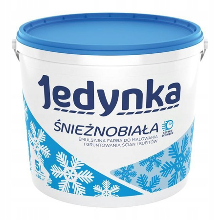 JEDYNKA EMULSJA FARBA BIAŁA 9100 5L