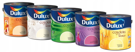 DULUX Farba lateksowa Biała Matowa 2,5L