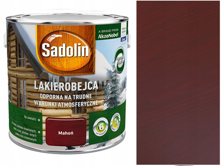 Lakierobejca Sadolin Extra Mahoń 2,5L