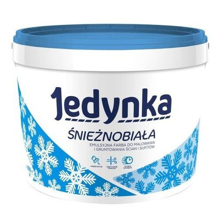 JEDYNKA EMULSJA Śnieżnobiała 10L