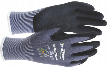 RĘKAWICE NYLONOWE "NITRILE FLEX" 11" S-76334 POWERMAX