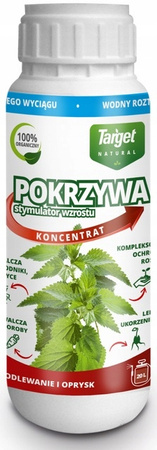TARGET NAWÓZ Z POKRZYW NATURALNY WYCIĄG Z POKRZYWY 1L