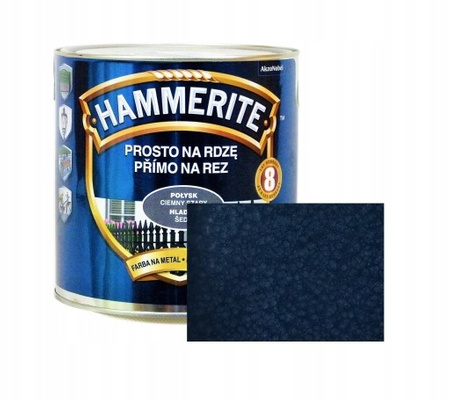 Farba do metalu HAMMERITE Ciemnoniebieski 0,7L