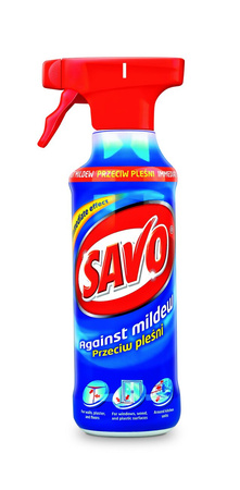 Savo Spray Przeciw Pleśni i Grzybom preparat 500 ml – Niezawodna Ochrona