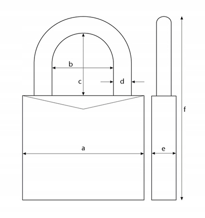 GERDA PREMIUM PROTECTION KŁÓDKA ANTYWŁAMANIOWA JARZMOWA PAŁĄKOWA KSWS S50