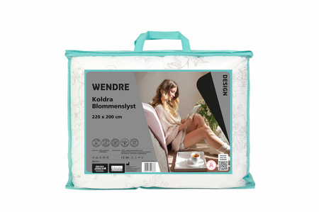 Kołdra WENDRE Blommenslyst 220x200 Produkt Polski Antyalergiczny