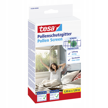 TESA MOSKITIERA ANTYALERGICZNA PRZECIWPYŁKOWA ANTRACYT 1,3x1,5M