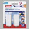 TESA Powerstrips 58010 Haczyk BIAŁY PROSTOKĄT 2SZT