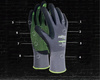 RĘKAWICE NYLONOWE "NITRILE FLEX PVC DOTS" 6" S-76346 STALCO PERFECT