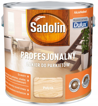 Lakier do parkietu Sadolin bezbarwny 2,5 l