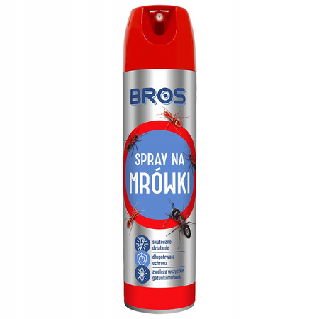 BROS Spray na Mrówki Trutka Rozpylacz Aerozol szybki efekt 150 ml