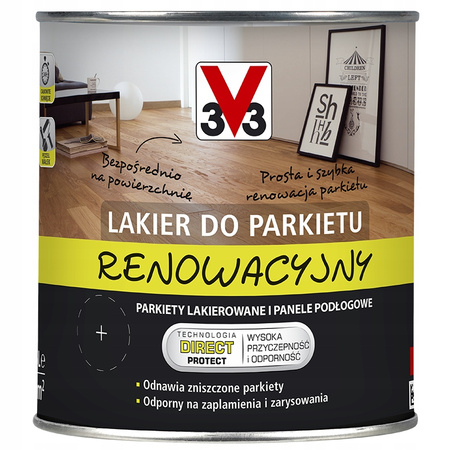 LAKIER DO PARKIETU Wysoka Wytrzymałość V33 RENO-BI BERB 750LS