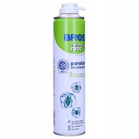 BROS-ZIELONA MOC PARALIZATOR NA OWADY 300ML -SKUTECZNY W DZIAŁANIU