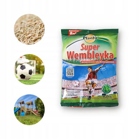 TRAWA SUPER WEMBLEYKA SPORT BOISKO DOSIEWKA 0,2kg