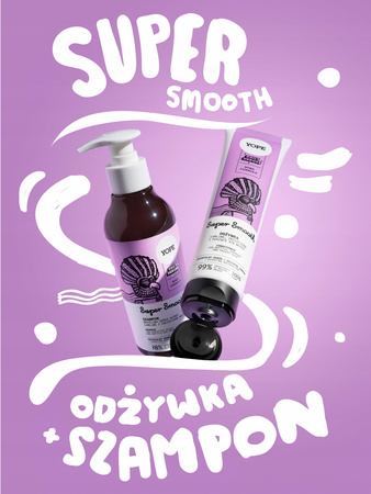 YOPE Super Smooth - Naturalna odżywka wygładzająca dla zniszczonych włosów,