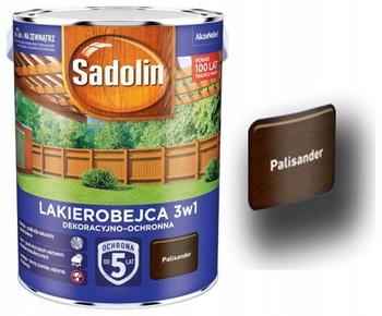 Lakierobejca Sadolin 0,7 l Palisander 3w1