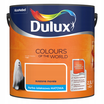 DULUX Farba lateksowa KŚ Suszone Morele 2,5L