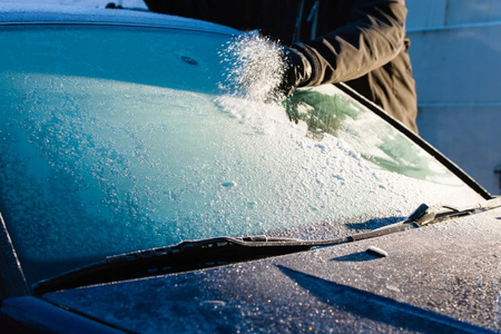 Odmrażacz do szyb skuteczny szybko działający 2w1 -40°c 500ml