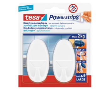 TESA POWERSTRIPS 2SZT HAK HACZYK SAMOPRZYLEPNY 2KG