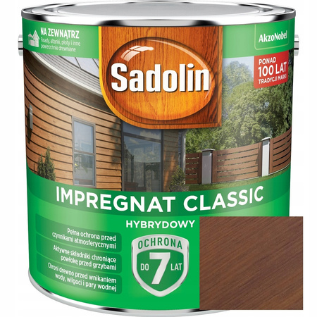 Impregnat drewna Sadolin Hybry. Orzech Wloski 4,5L