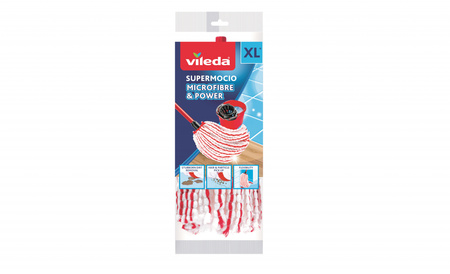 VILEDA Wkład Mop sznurkowy Microfibre & Power