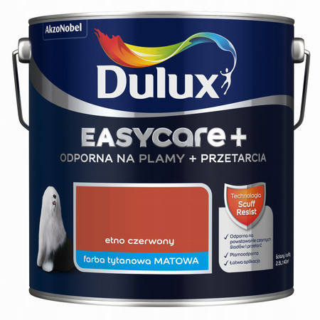 Farba lateksowa Dulux 2,5 l odcienie czerwieni mat