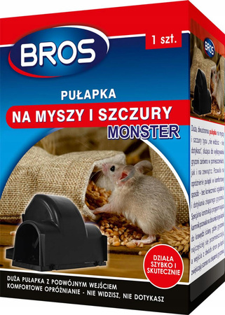 BROS - PUŁAPKA NA MYSZY I SZCZURY MONSTER