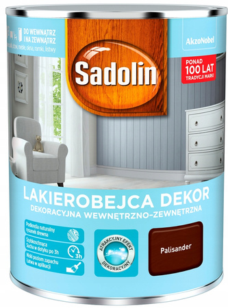 Lakierobejca Sadolin DEKOR Palisander 1L