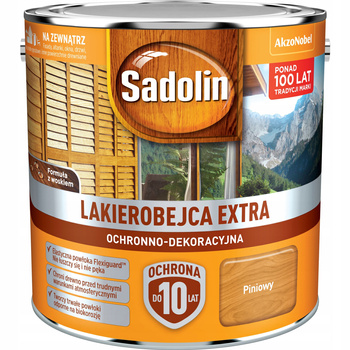 Lakierobejca Sadolin Extra Piniowy 2,5L