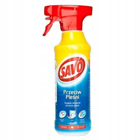 Savo Spray Przeciw Pleśni i Grzybom preparat 500 ml – Niezawodna Ochrona