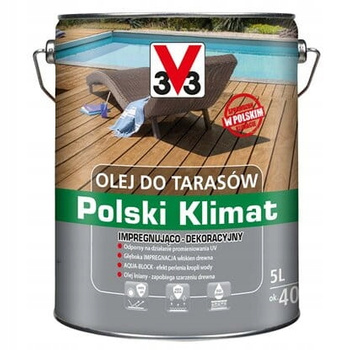 Olej do tarasu Polski Klimat PALISANDER 5L V33